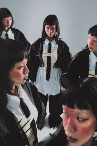 Karine P. close-up portrait